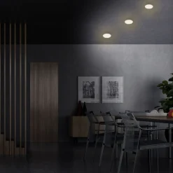 Briloner Plat LED innfelt spot, hvit, Ø 10 cm, 3 000K Sale