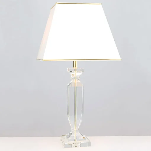 ORION Pokal bordlampe med krystall gull/krem New