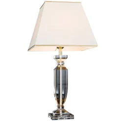ORION Pokal bordlampe med krystall gull/krem New