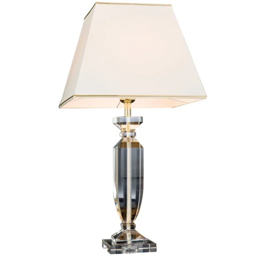 ORION Pokal bordlampe med krystall gull/krem New