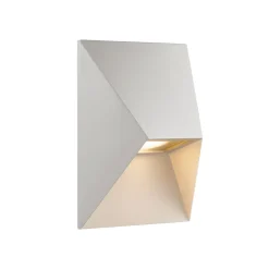 Nordlux Pontio 15 utendørs vegglampe, bredde 15 cm, hvit Hot