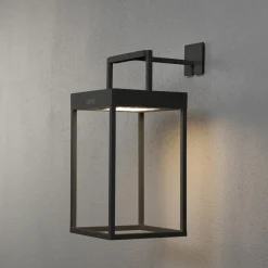 Konstsmide Portofino LED-solcellelykt, vegg / bord, svart Hot