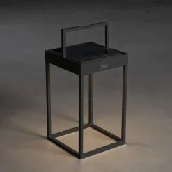 Konstsmide Portofino LED-solcellelykt, vegg / bord, svart Hot
