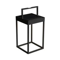 Konstsmide Portofino LED-solcellelykt, vegg / bord, svart Hot