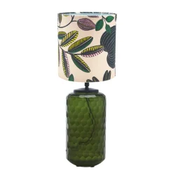 PR Home Gabby bordlampe Ø 25cm grønn/offwhite| Bordlamper