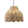 PR Home Pia utendørs pendellampe laget av naturfiber, støpselkabel Hot