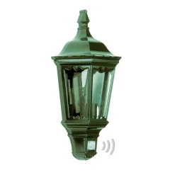 K.S. Verlichting Praktisk utendørs vegglampe Ancona, grønn New