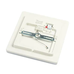 PRIOS Artin LED-taklampe, sensor, kantet, 28 cm Hot