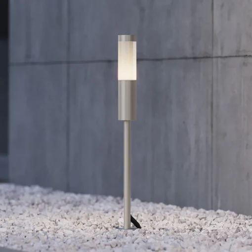 PRIOS Edinai utendørs LED-spot med spyd, 3 stk Best