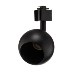 PRIOS Felipo 1-faset skinnespotlight, svart Best