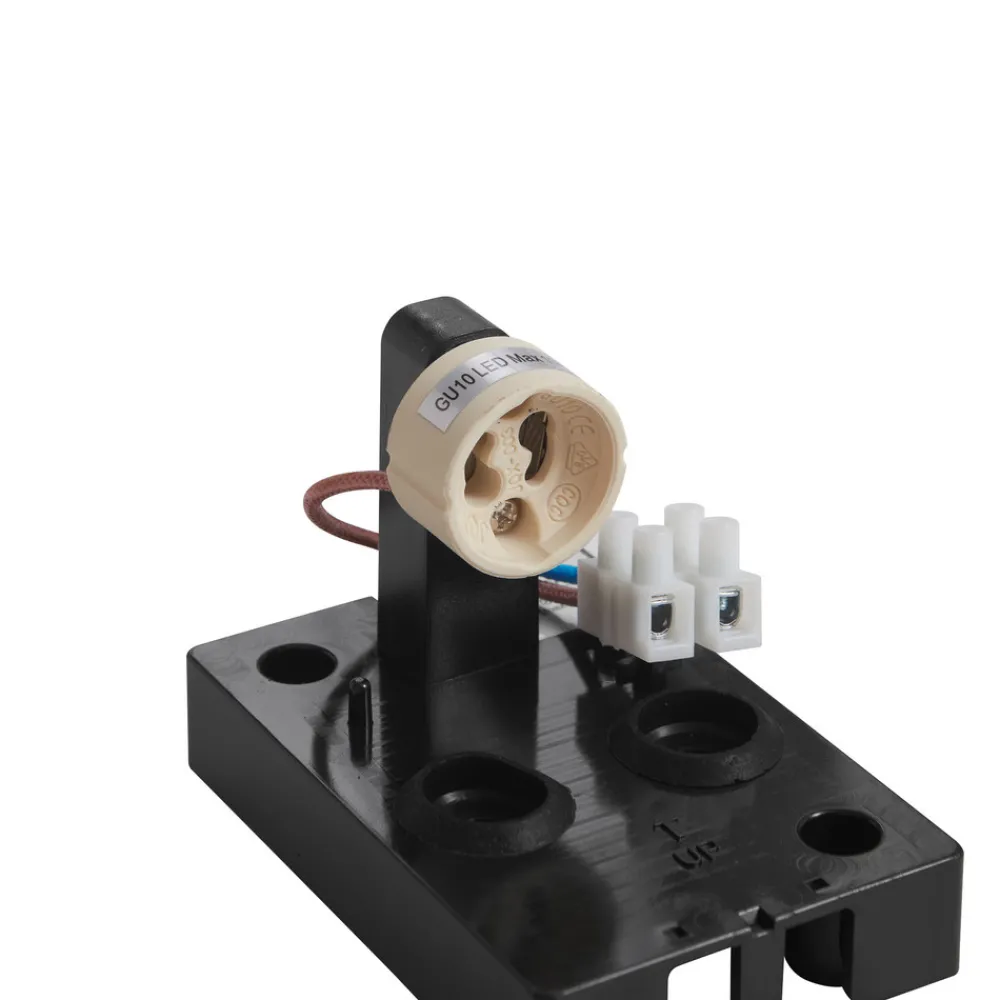 PRIOS Irfan utendørs vegglampe rund hvit 10 cm Best