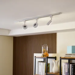 PRIOS Jardani skinnesystem med 1 krets 3 lyskilder hvit Outlet
