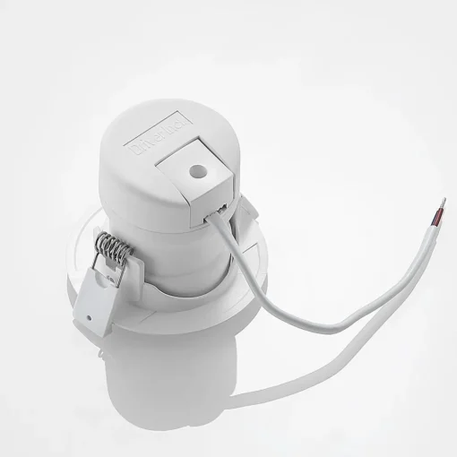 PRIOS LED innbyggingslampe Shima, hvit, 9W, 3000K, 10stk, dimbar| Downlights