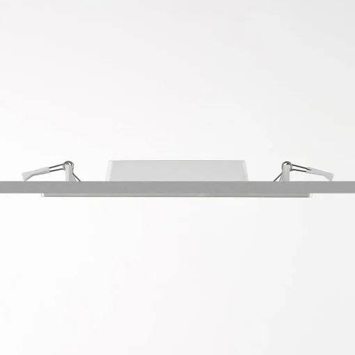 PRIOS LED innfelt lampe Helina, sølv, 22 cm, 18 W, dimbar| Butikkbelysning|Kontorbelysning