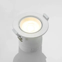 PRIOS LED innfelt lys Shima, hvit, 7 W, 3000K, dimbar Online