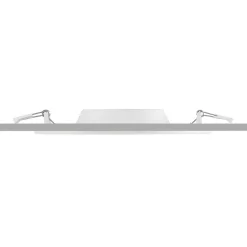 PRIOS LED-innbyggingslampe Cadance, hvit, 22 cm, sett med 3 stk, CCT New