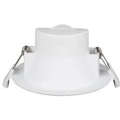 PRIOS LED-innbyggingslampe Rida, 10stk, hvit, 23cm, 30W, CCT, IP44| Downlights
