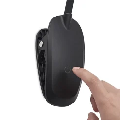 PRIOS LED-klemmelampe Harumi, svart, oppladbart batteri, USB, 51 cm Discount