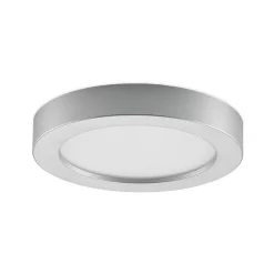 PRIOS LED-taklampe Edwina, sølv, 23 cm, sett med 3 stk Best