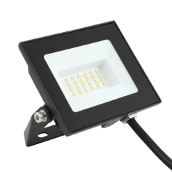PRIOS Maikel utendørs LED-spot, 20W, 1500lm, metall