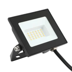 PRIOS Maikel utendørs LED-spot, 20W, 1500lm, metall