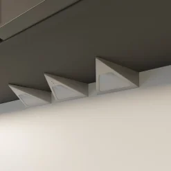 PRIOS Odia LED-benkbelysning, stål, 3 lyskilder.| Led-Innendørs