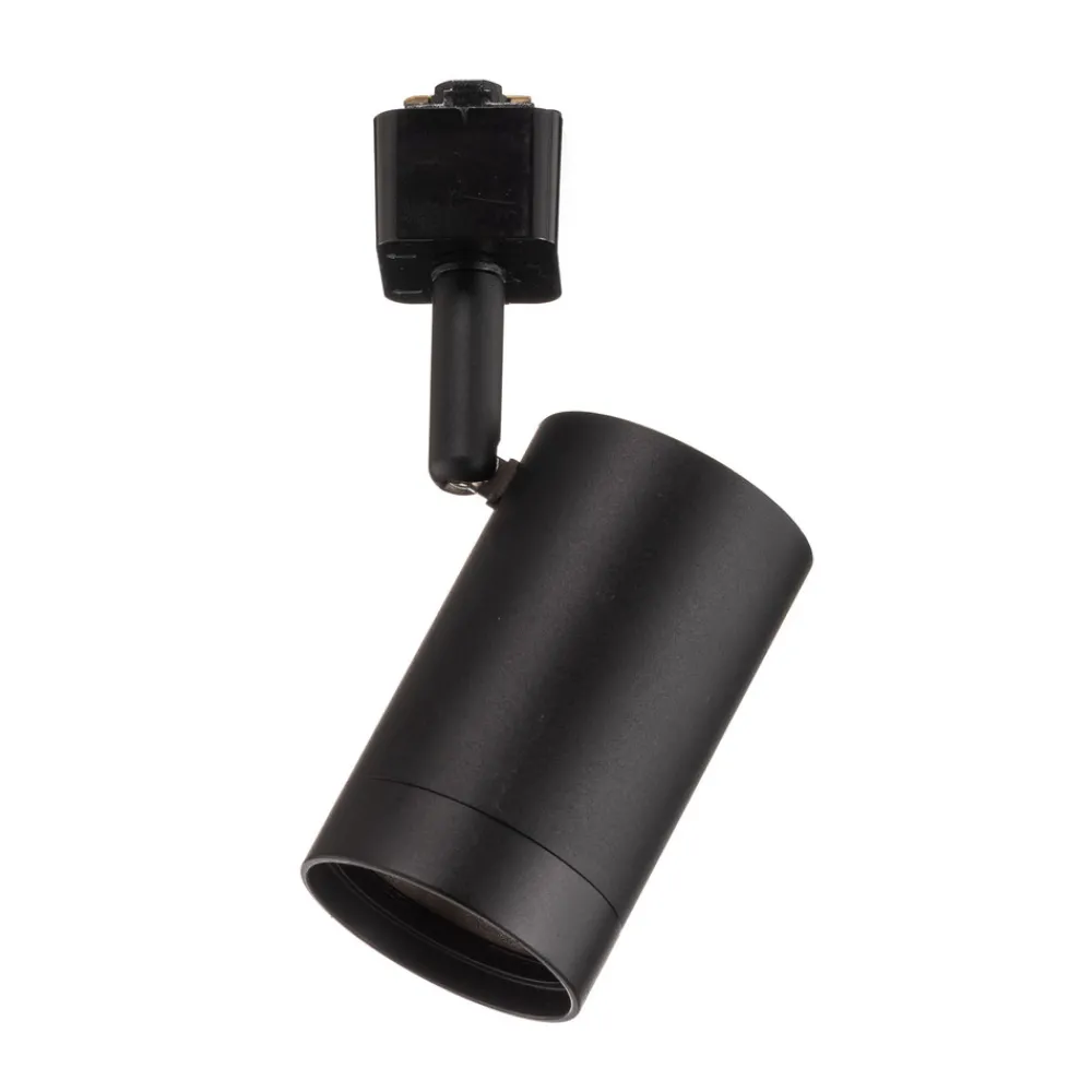 PRIOS skinnespotlight Jorell, svart, 1 lyskilde, GU10, metall Hot