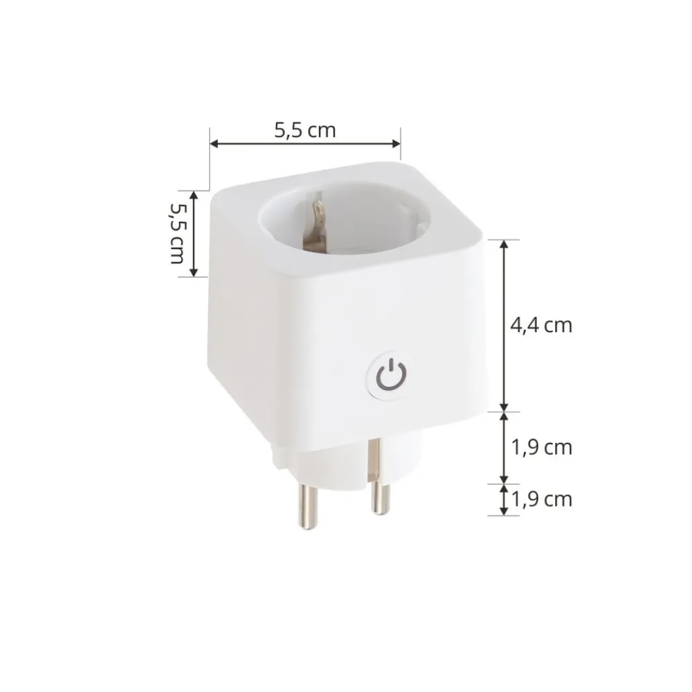 PRIOS Smart Plug Lykka, EU, Bluetooth, WiFi, Tuya, innendørs| Tilbehør