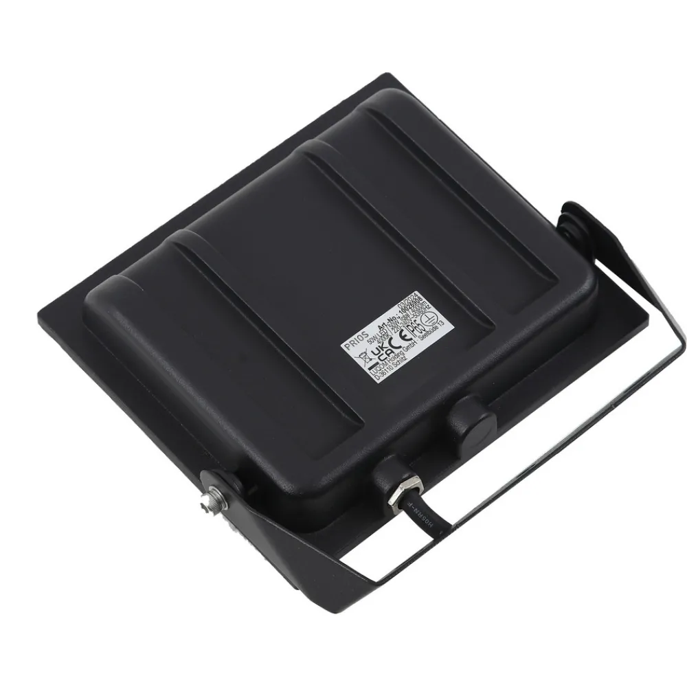 PRIOS utendørs LED-spot Maikel, 50W, 4000lm, metall Best