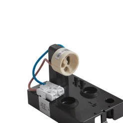 PRIOS utendørs vegglampe Irfan rund svart 10 cm Sale