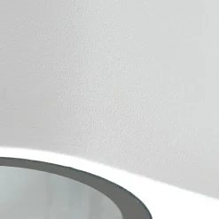 PRIOS utendørs vegglampe Tetje, hvit, rund, 10 cm, sett med 4 stk| Vegglamper Utendørs