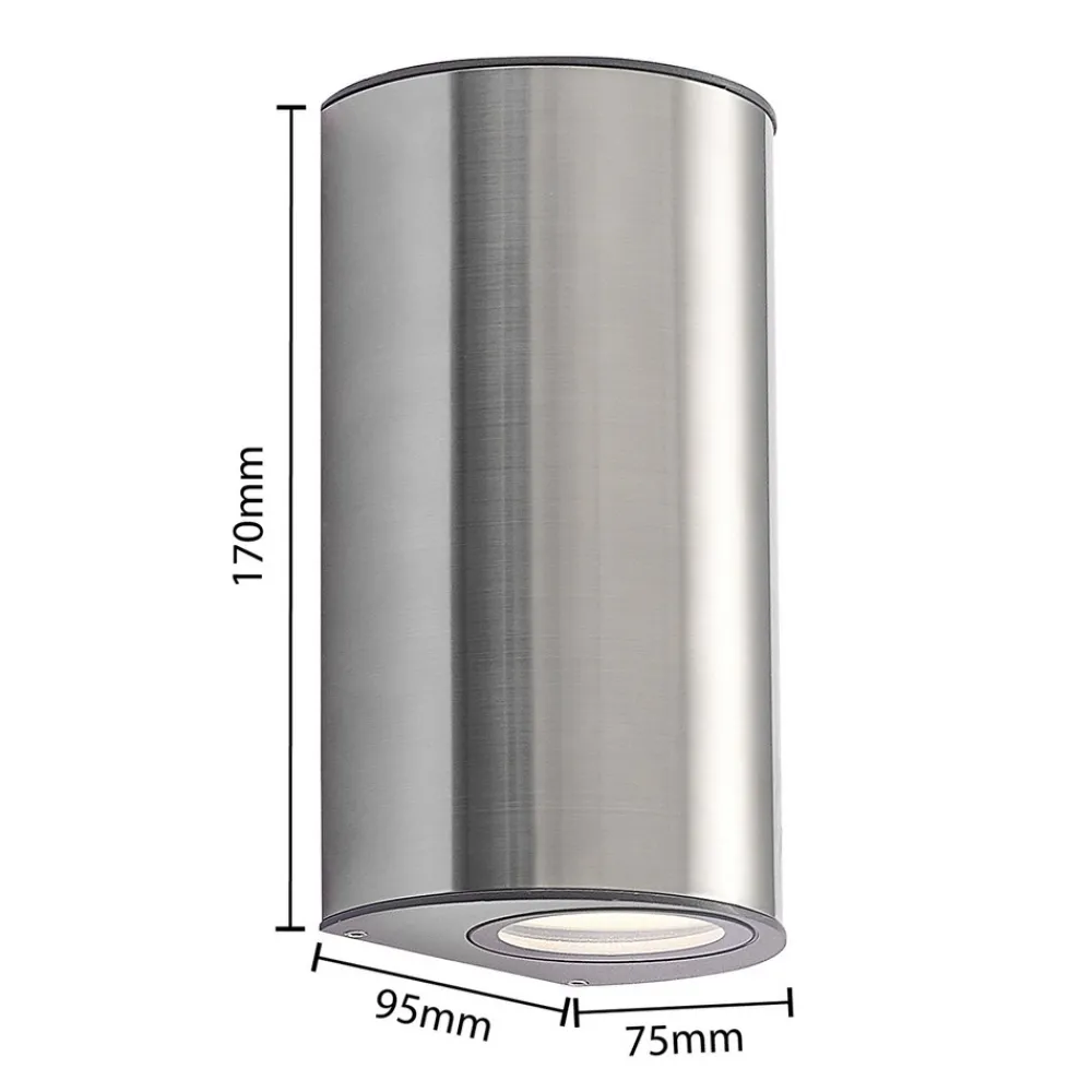 PRIOS Zavallina LED utendørs vegglampe, opp & ned Outlet