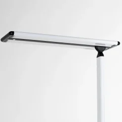 PRIOS Zyair LED-gulvlampe til kontor, hvit 59,7 cm