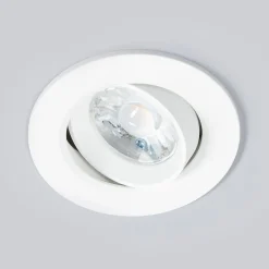 Arcchio Quentin LED-innfellingslampe i hvit, 6W| Butikkbelysning|Kontorbelysning