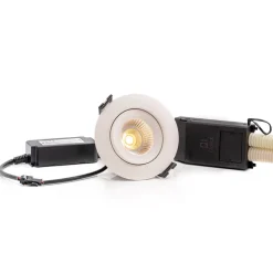 The Light Group Quick Install Allround 360° spotlight hvit 4 000 K| Butikkbelysning|Kontorbelysning
