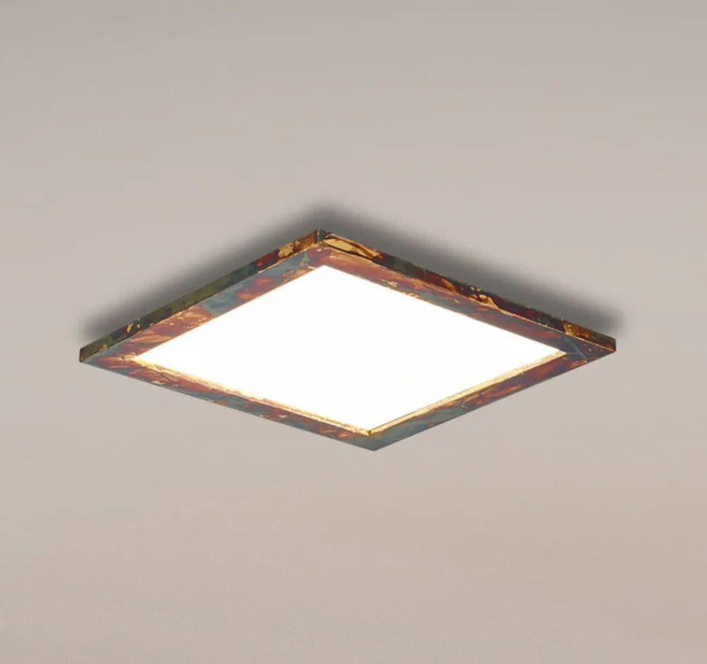 Quitani Aurinor LED-panel, gullfarget, 45 cm| Butikkbelysning