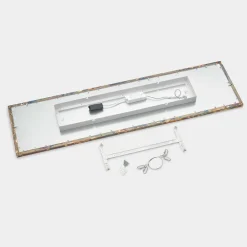 Quitani Aurinor LED-panel, gullfarget, 125 cm| Butikkbelysning