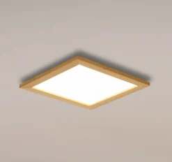 Quitani Aurinor LED-panel, naturlig eik, 45 cm Discount