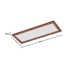 Quitani Aurinor LED-panel, kobber, 86 cm Hot