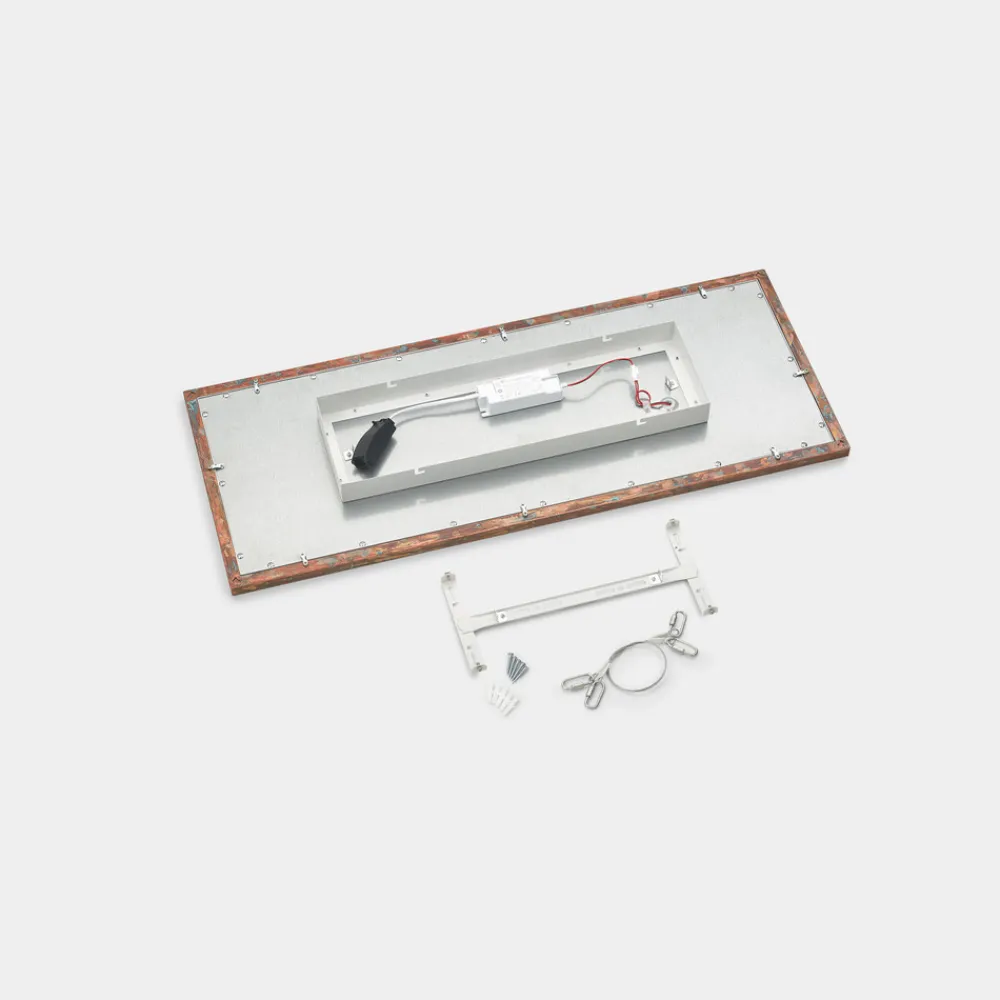 Quitani Aurinor LED-panel, kobber, 86 cm Hot