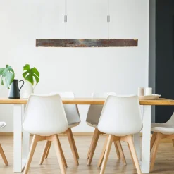 Quitani LED-hengelampe Malu, gull oksidert, lengde 100 cm Online