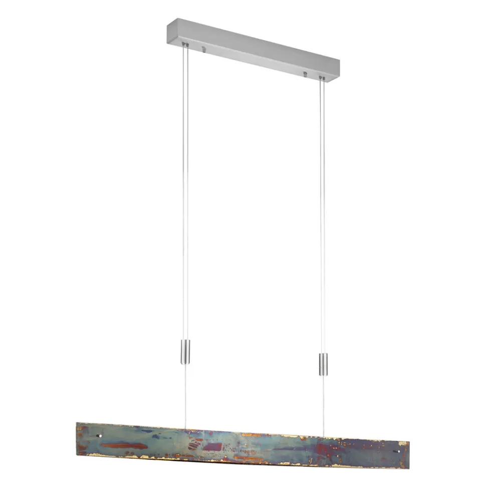 Quitani LED-hengelampe Malu, gull oksidert, lengde 100 cm Online