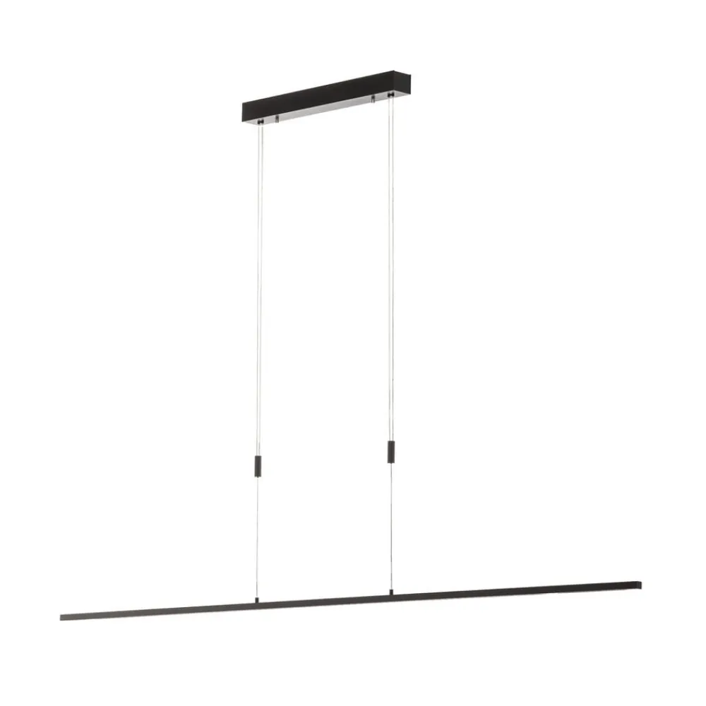 Quitani LED-pendellampe Tolu, sort, lengde 178 cm| Pendellamper
