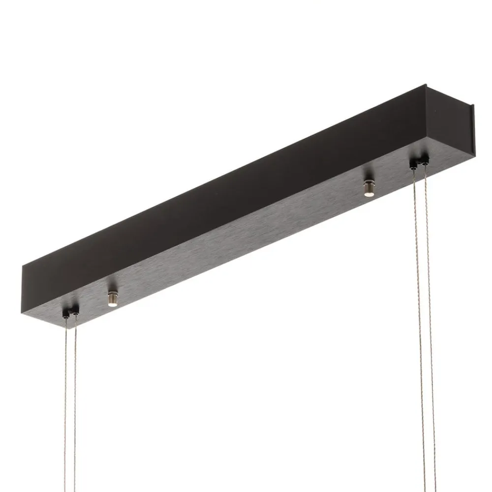 Quitani LED-pendellampe Tolu, sort, lengde 178 cm| Pendellamper