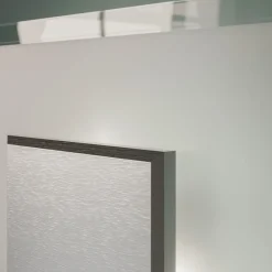 Quitani LED-vegglampe Lole, glass, matt aluminium, 25 x 25 cm Hot