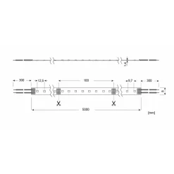 Radium Essence 500 LED-stripe, 5 m, 18W, 2700K| Lysstriper