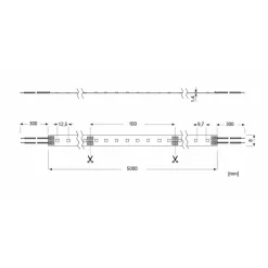 Radium Essence 1500 LED-stripe, 5 m, 60W, 4 000K Online
