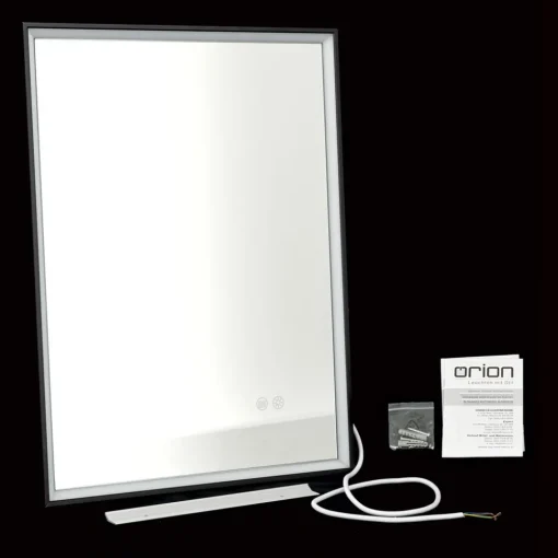 ORION Ramme LED-speil, 45 x 60 cm, CCT, antidugg, dimbar New