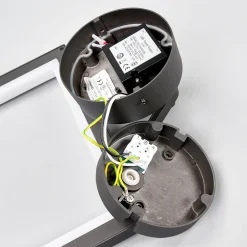 Lucande Rammeformet, utendørs LED-vegglampe Mirco Sale