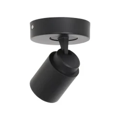 Freelight Razza takspotlight, svart, Ø 13 cm, metall| Spotter I Tak
